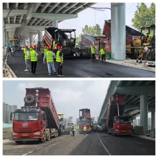 7月底主路通车！！
城发投集团南二环（胜利南大街—仓兴街）辅路连通工程加速推进建