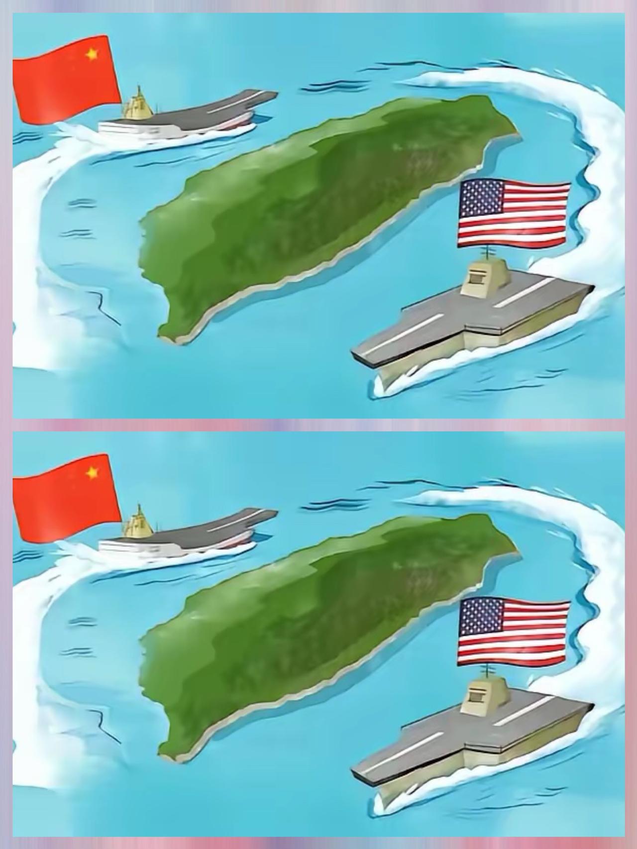 不要光说不练，美国买给台湾武器，不要经过台湾海峡吗？
         咱海警就