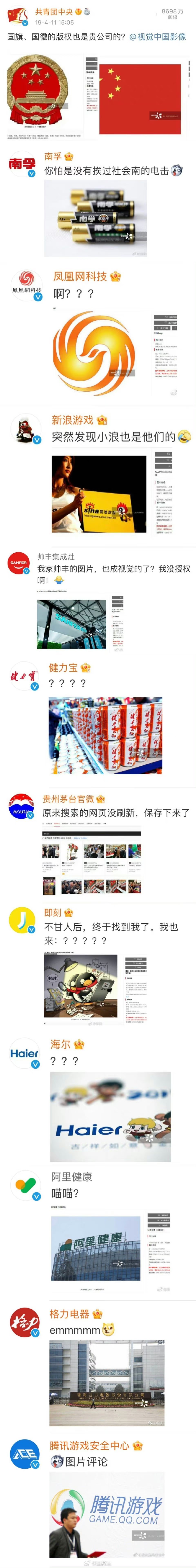 #视觉中国#视觉中国的逻辑是，我拿你的图到处收钱起诉，这叫合理维权，如果被你发现