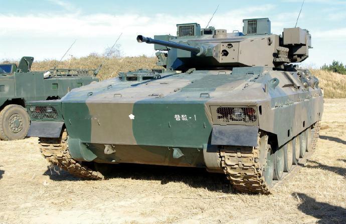每天认识一件兵器 日本89式步兵战车89式步兵战车是日本于20世纪80年代研制的