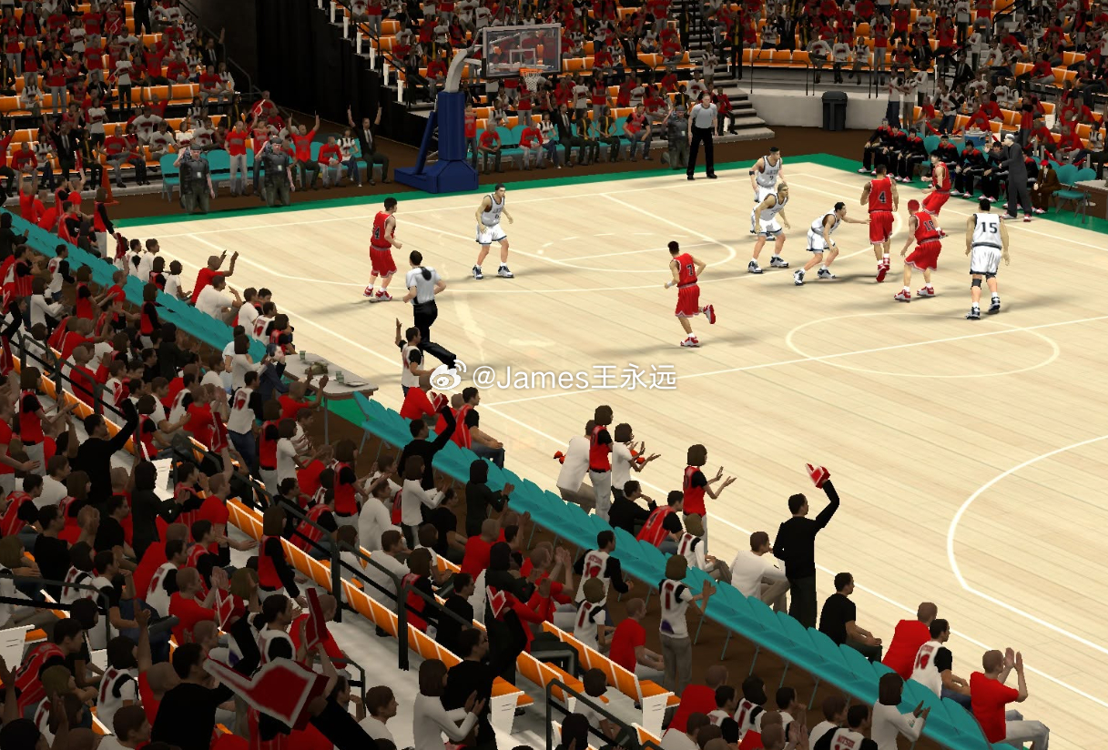 2K14 灌篮高手球场球架观众补丁 
