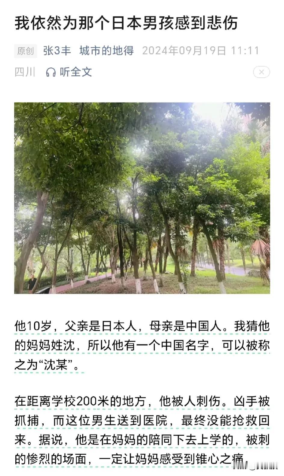 他，10岁
他妈妈是个中国人，他姓沈
他只是个上小学的孩子