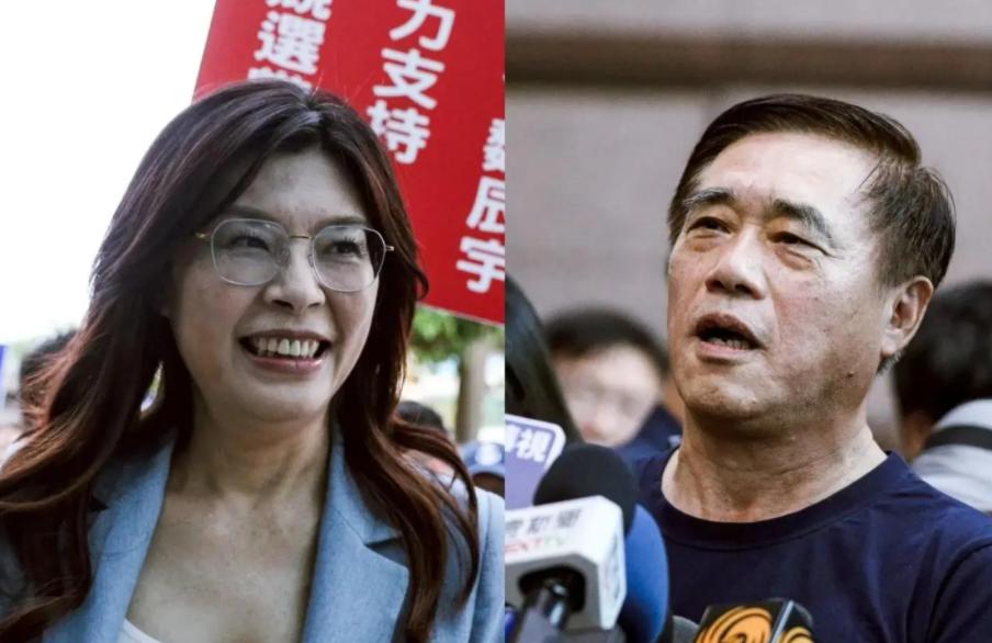 果然不出所料，国民党统派郑丽文竞选党魁路上遭到了亲美派的阻击，半路杀出程咬金！在