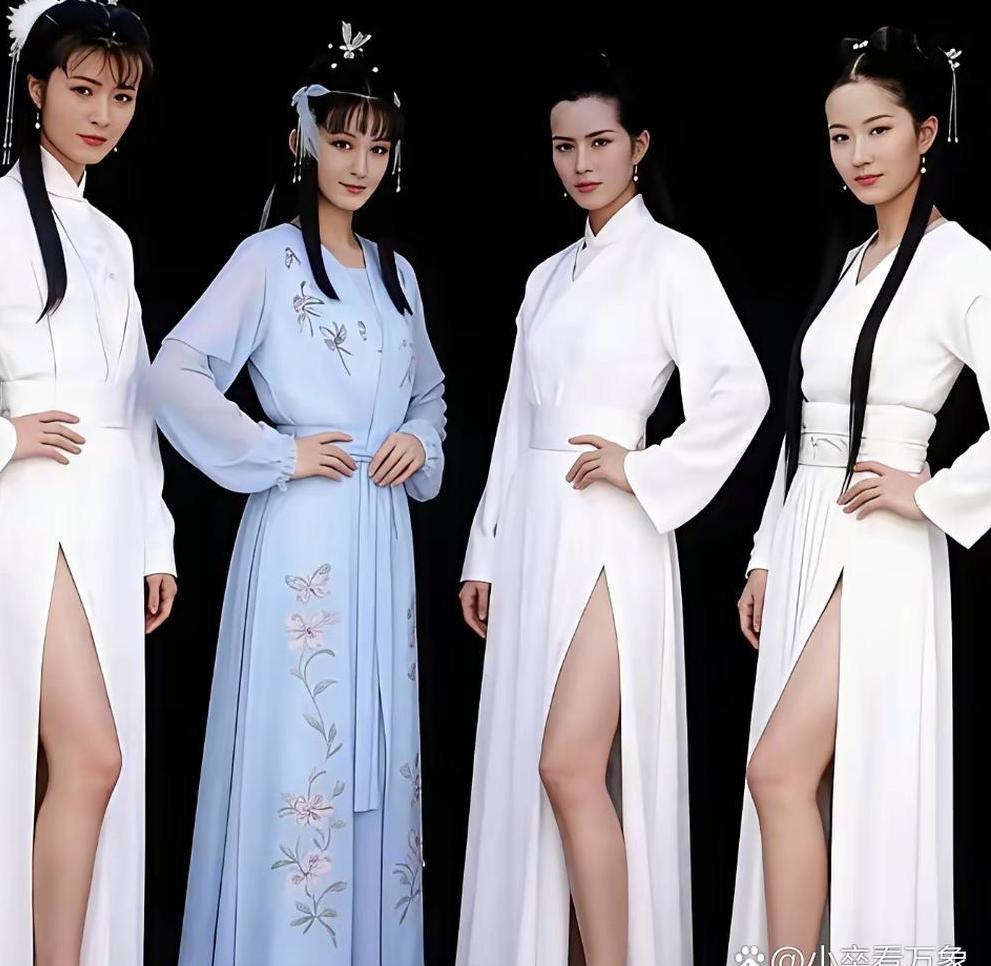 四位小龙女虽然都很美，但是永远比不上我心中的赤练仙子李莫愁。