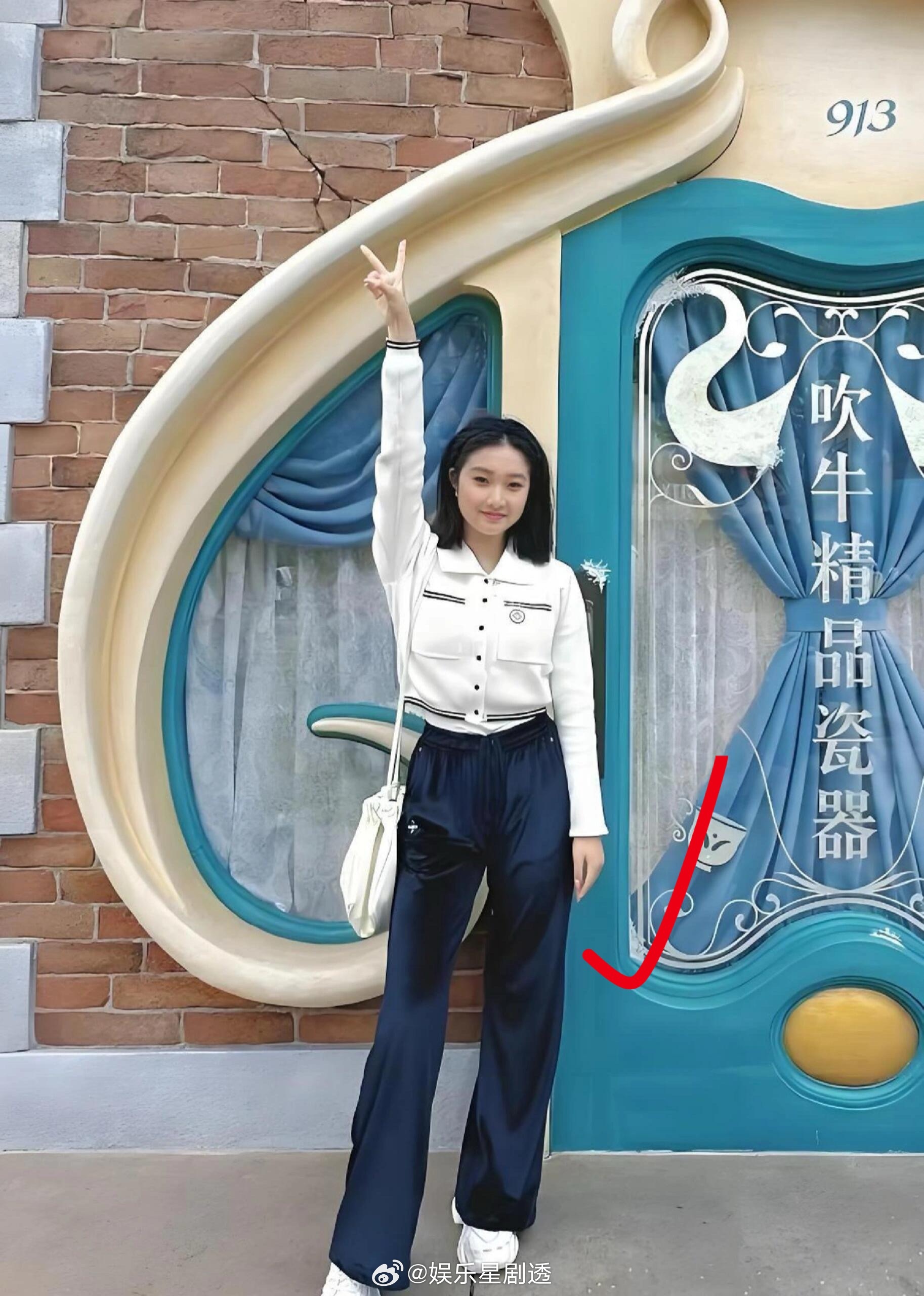 马伊琍文章女儿文君竹有点像宋祖英呢👀 ​​​