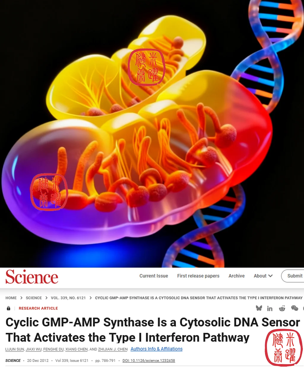 科学重磅-cGAS-STING发现时间线