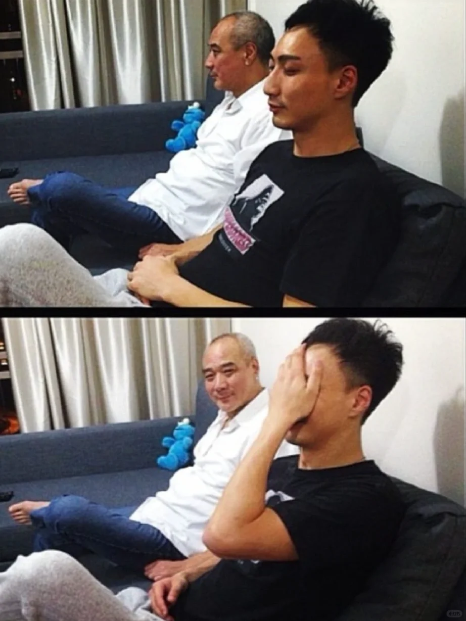徐少强儿子晒照追思父亲！曾疑暗示欠缺父爱