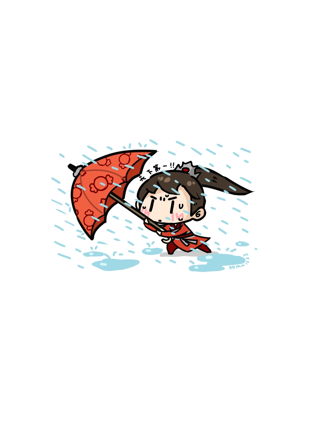 有人说：“这两天雨大的，李相夷来了都得打伞！”