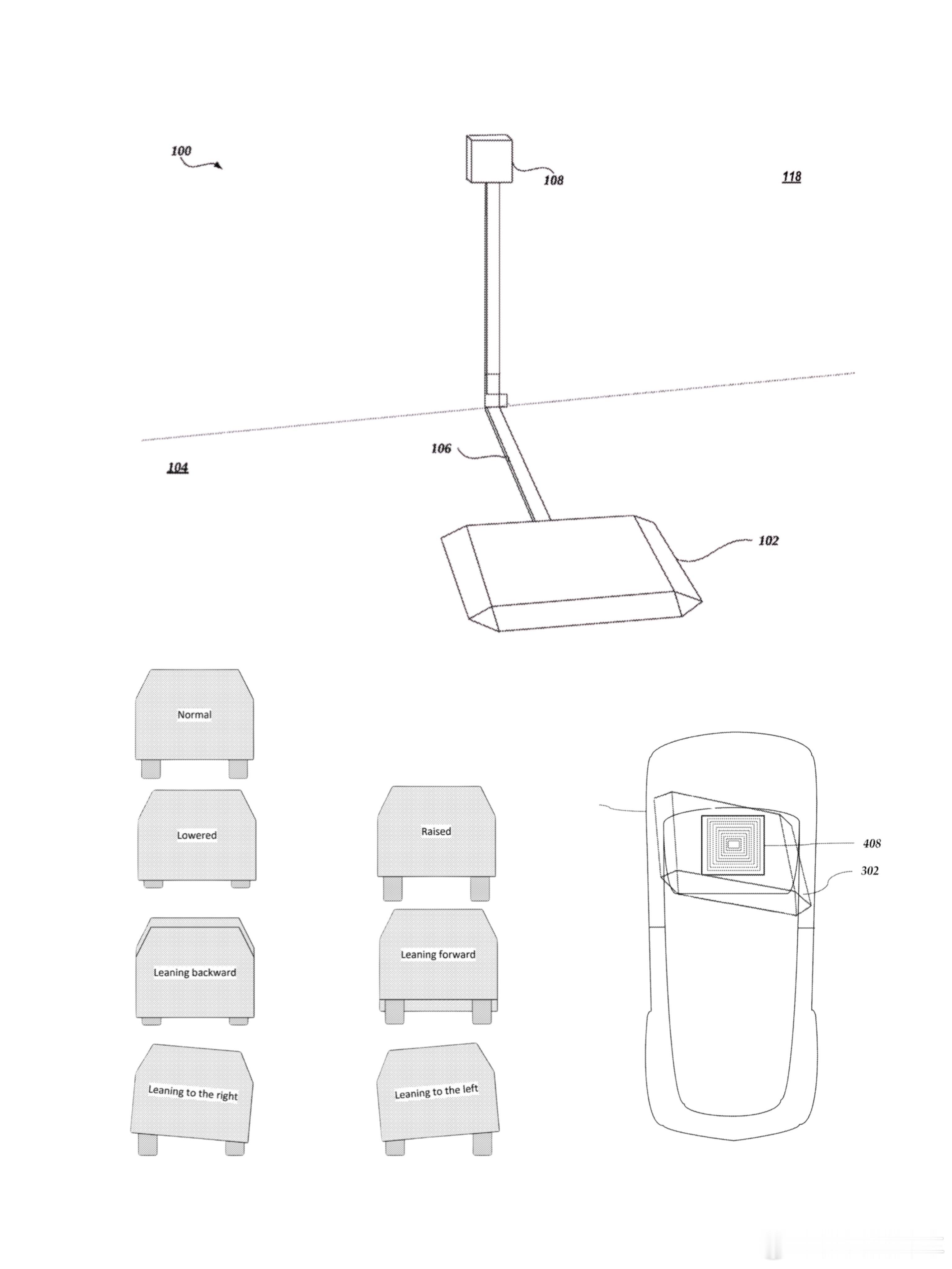 空气悬架的又一个运用场景。特斯拉最新公布了一项提高车辆无线充电效率的专利，该系统