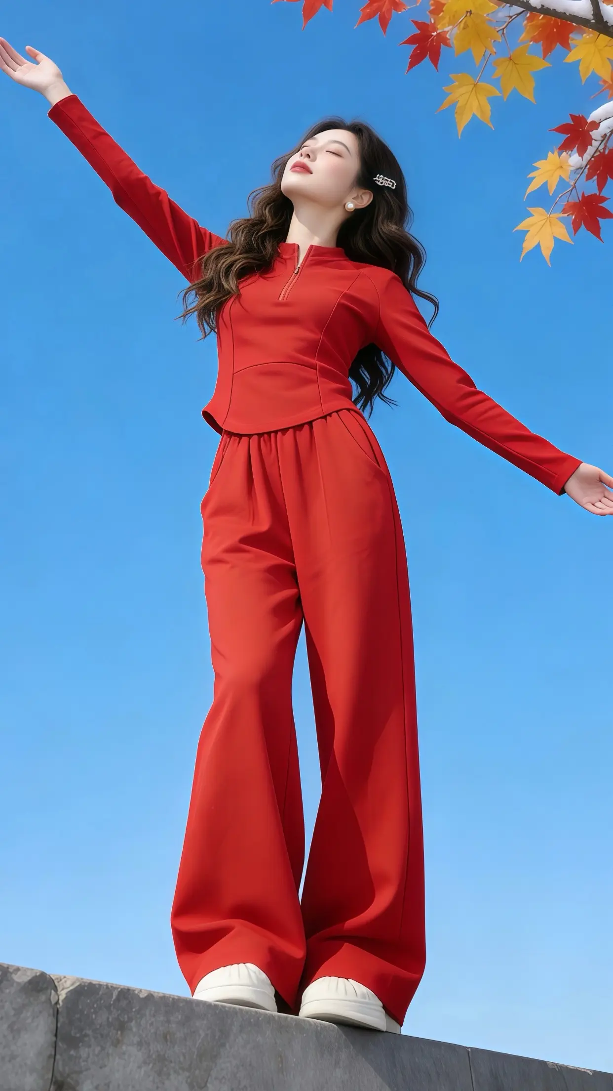 过年穿什么 显高显瘦显腿长 春款上新 穿出自己的风格 保暖又好看