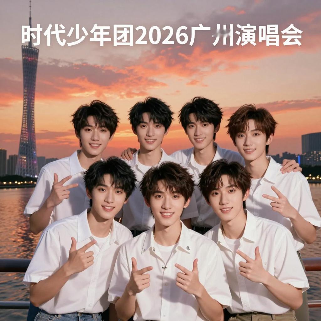 《官宣！时代少年团2026广州演唱会来袭，粉丝沸腾！》

刚刷到时代少年团202
