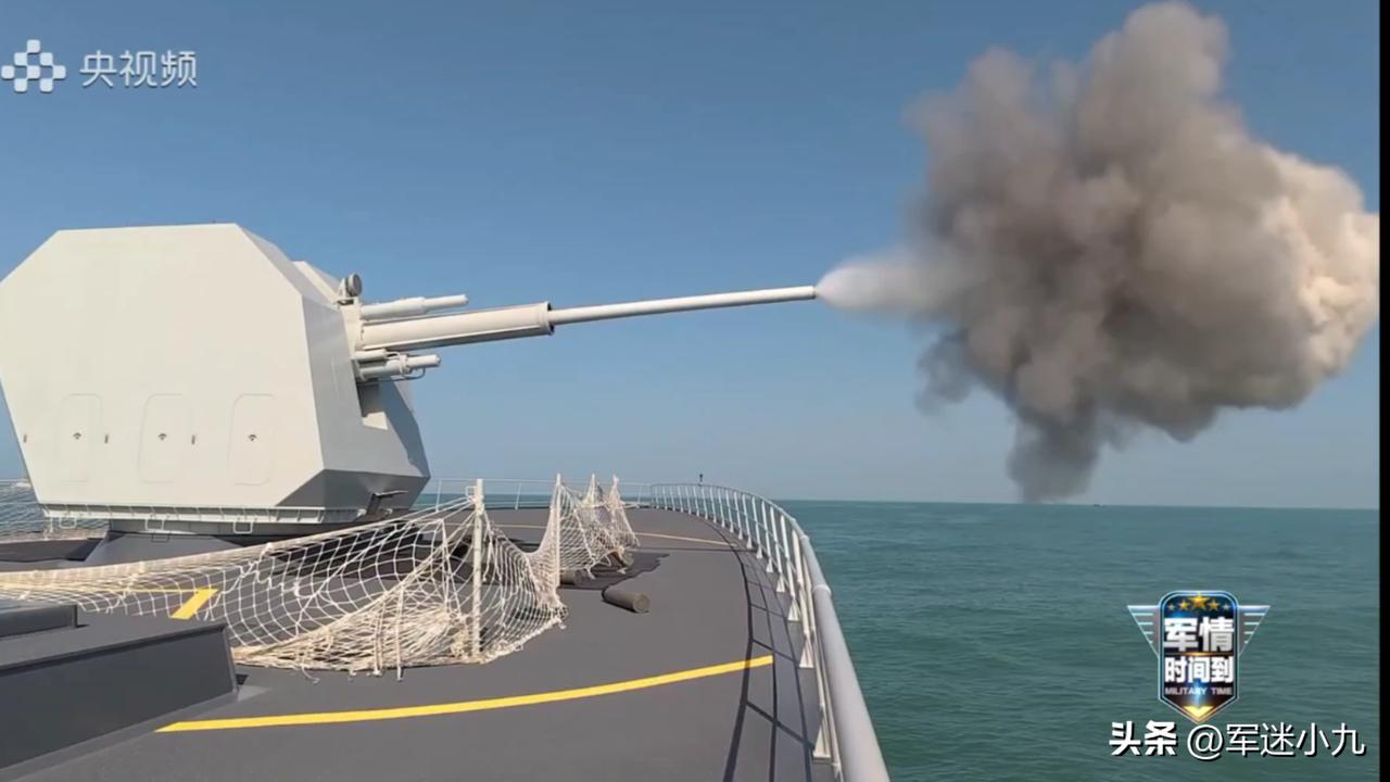 央视首曝055主炮黑科技！双链路供弹细节全公开，这火力有点太狠了……

这绝对的