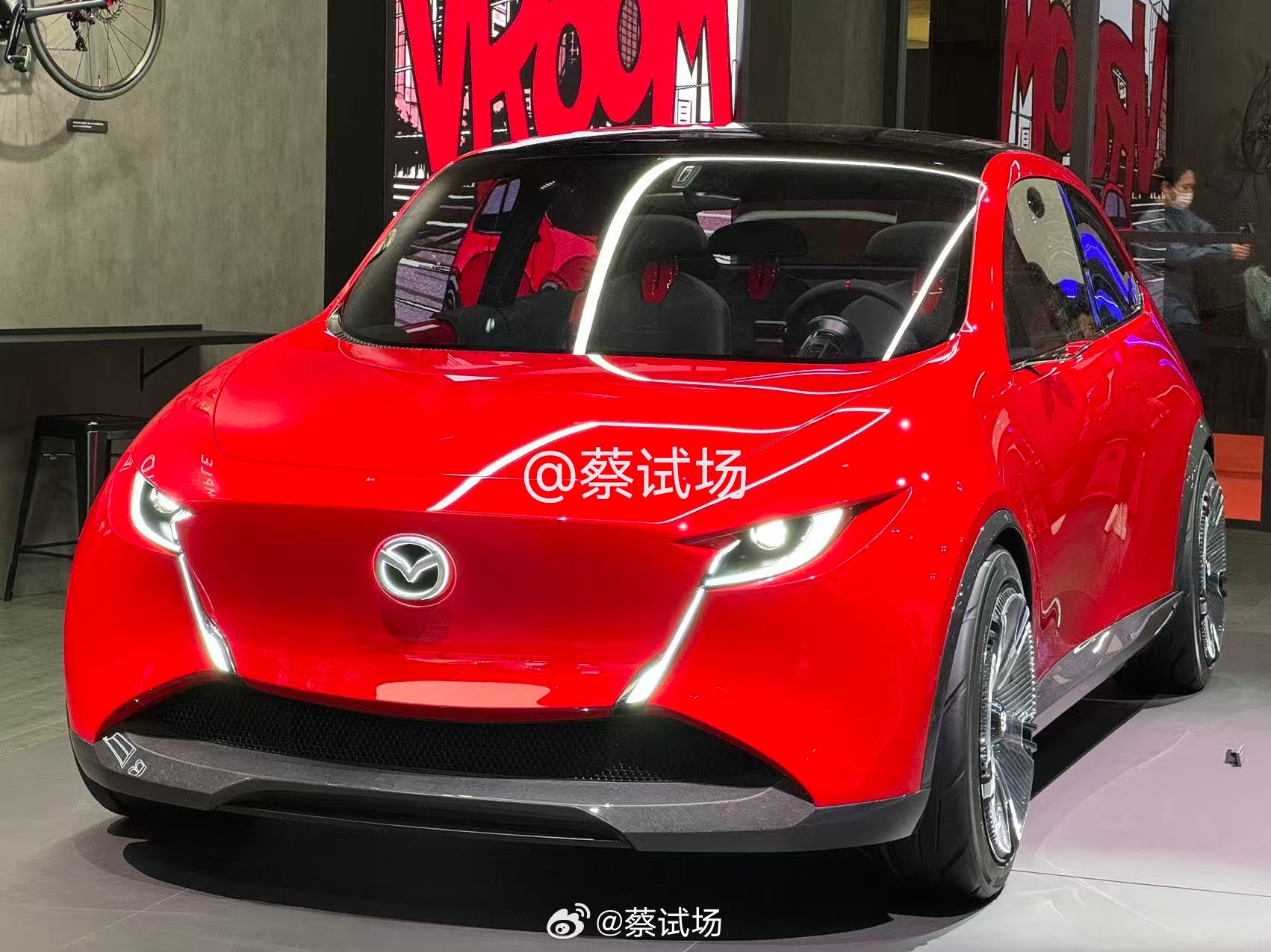 马自达Vision X-Compact概念车，2025移动出行展，东京，2025