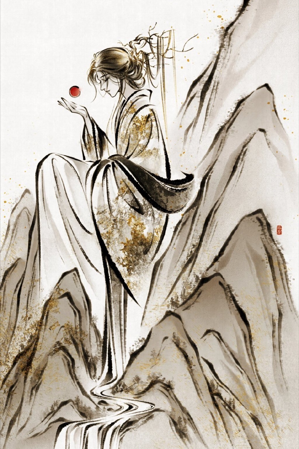 “青山见我应如是。”#漫视界企划# ​​​