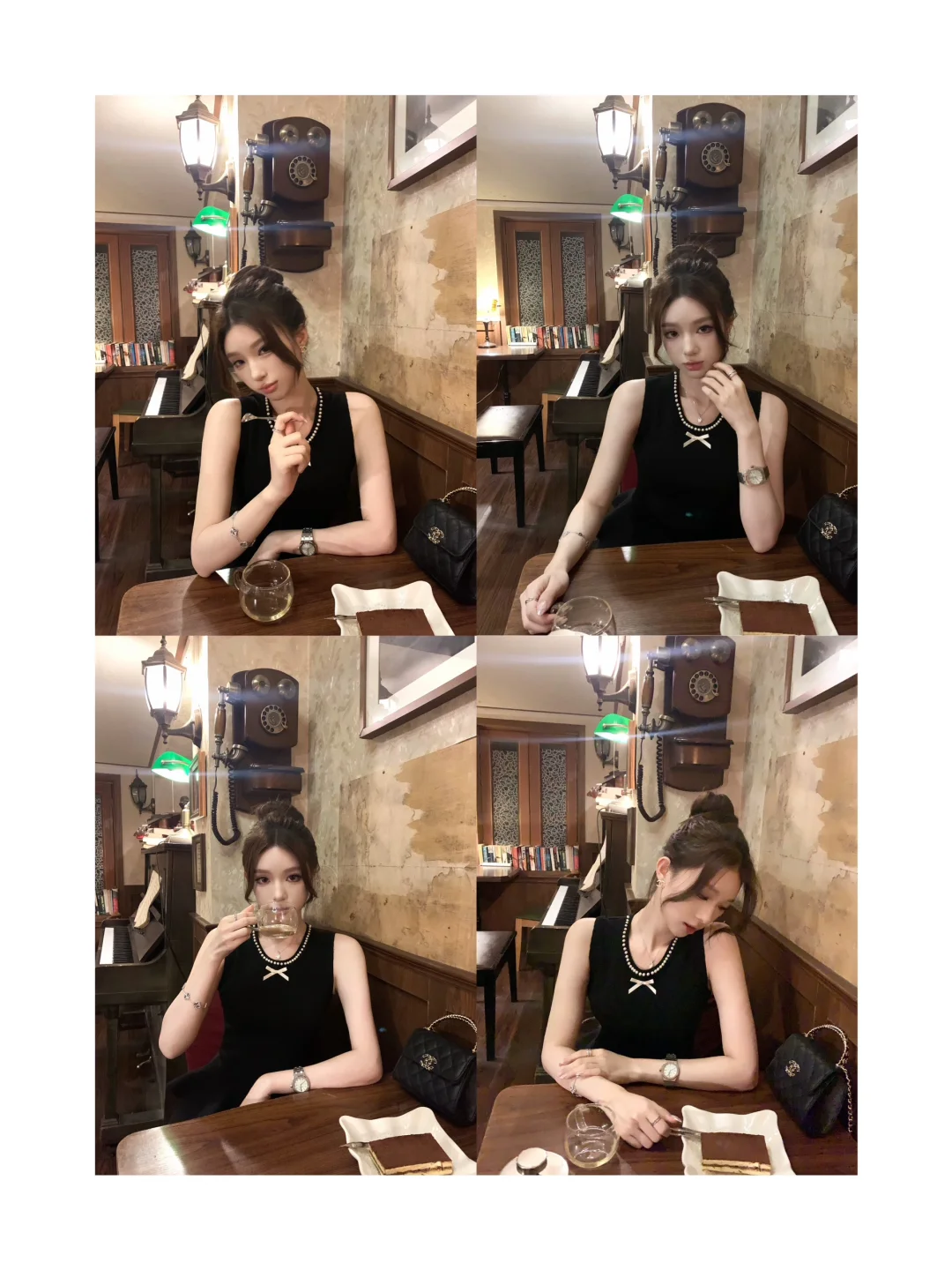 探店四连拍！轻松拍出甜美少女感