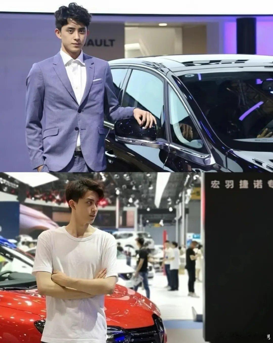 敖瑞鹏以前干过车模？现在已经是代言人了 