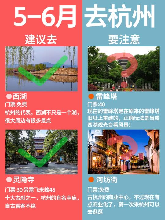 5-6月去杭州🌸来杭州的姐妹听劝❗
