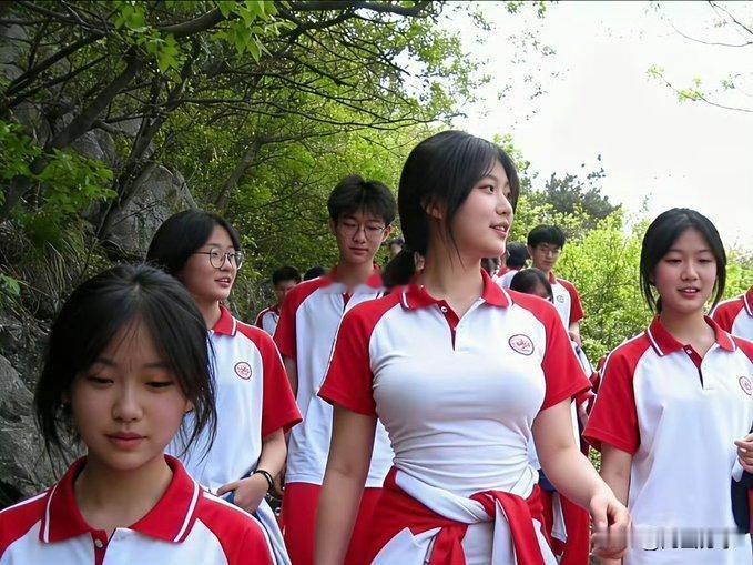 校服好不好看，那真是“萝卜青菜，各有所爱”。济南外国语的校服堪称校服界的“颜值担