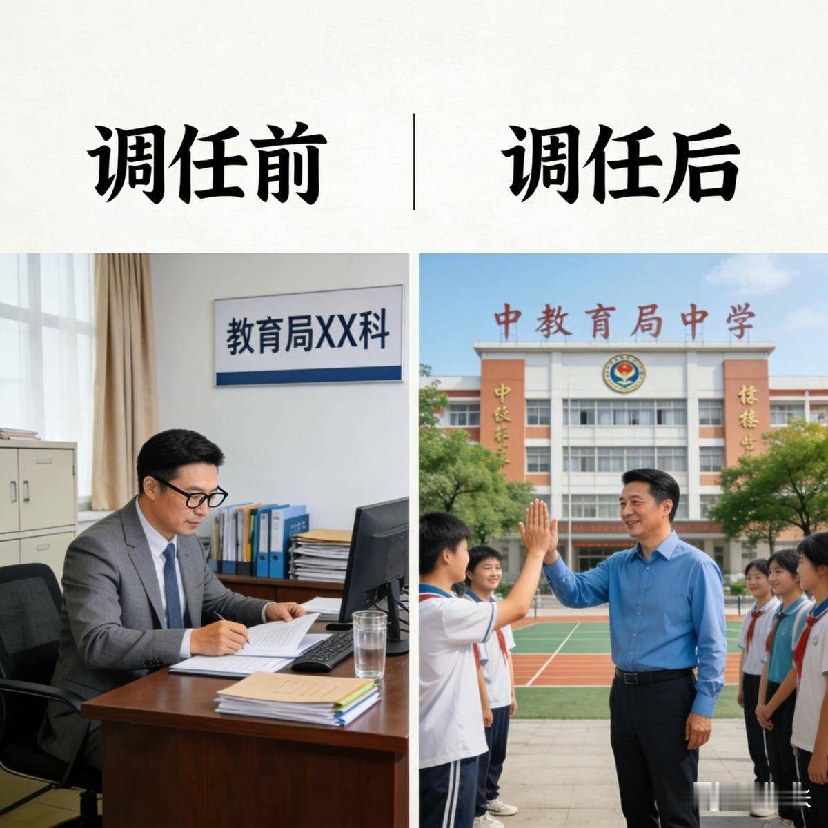 别一听“处长”变“科长”就急着喊降级，这是典型的“看热闹不嫌事大”。说白了，这叫