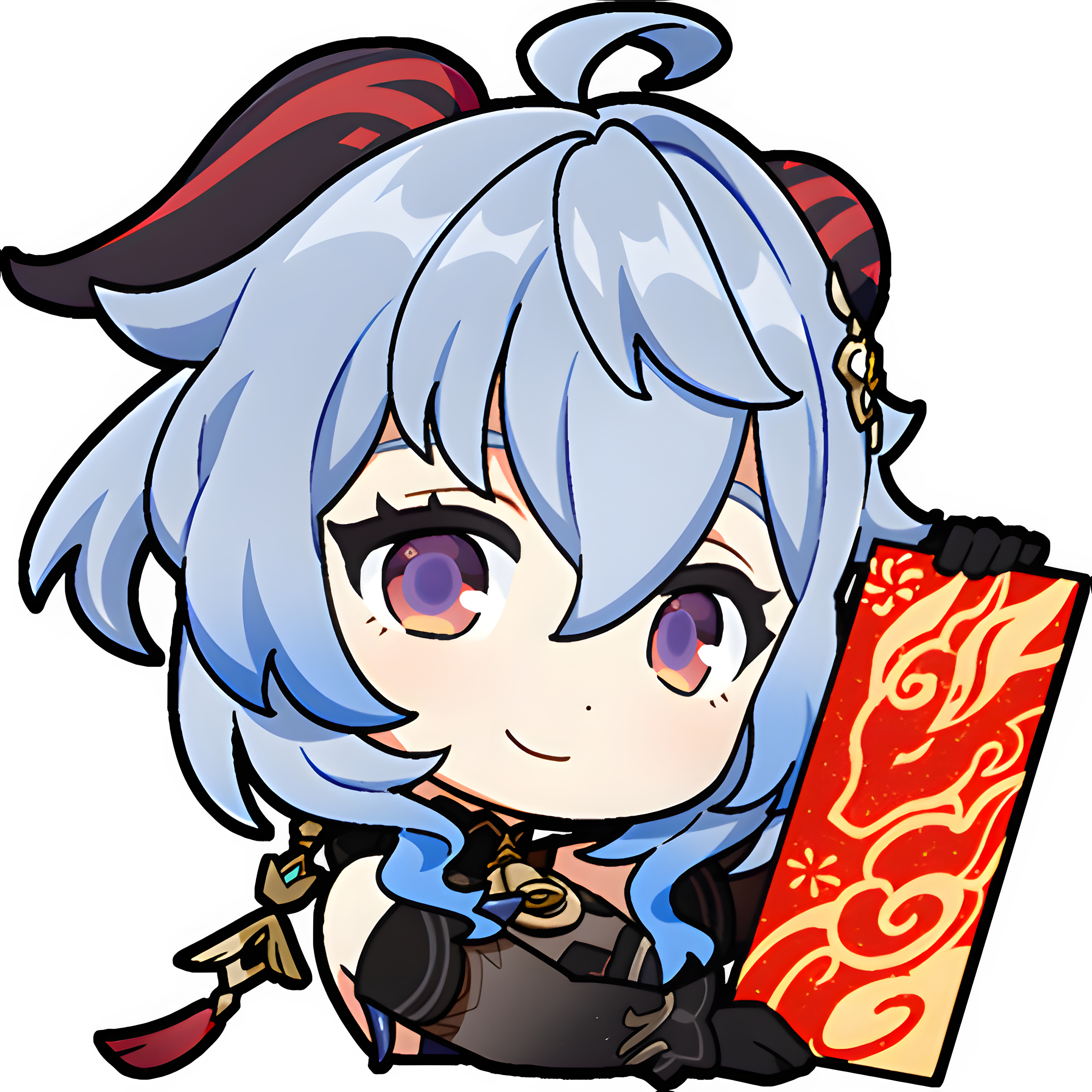 #原神[超话]##原神新春许愿# 十连五金🙏，梦想要有，万一实现了呢[收到] 