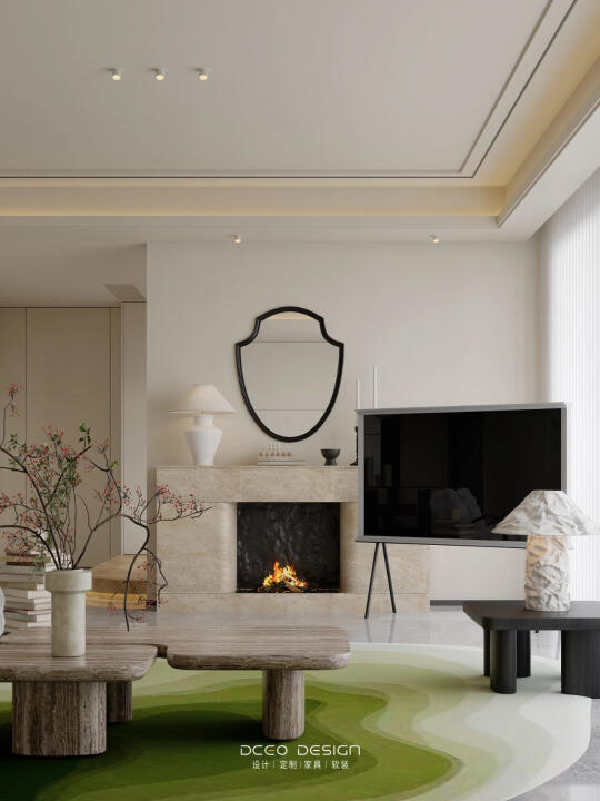 DCEO新作 | 177㎡中古风，营造温馨而舒适