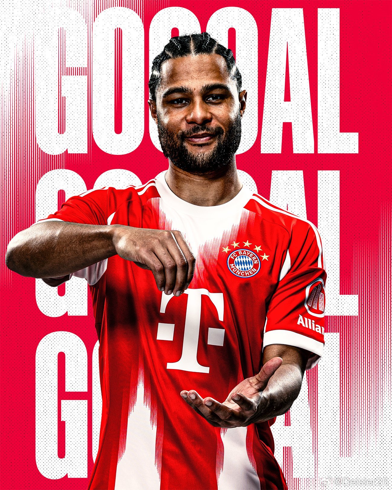 小黑胖子破門🔥🔥🔥🔥🔥🔥🔥🔥🔥45+1分鐘，拜仁2-0柏林聯合