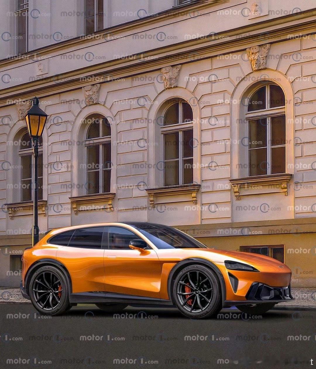 迈凯伦首款SUV这应该是渲染图吧不是真的实车图毕竟这设计跟国内的某款车真得好像呀