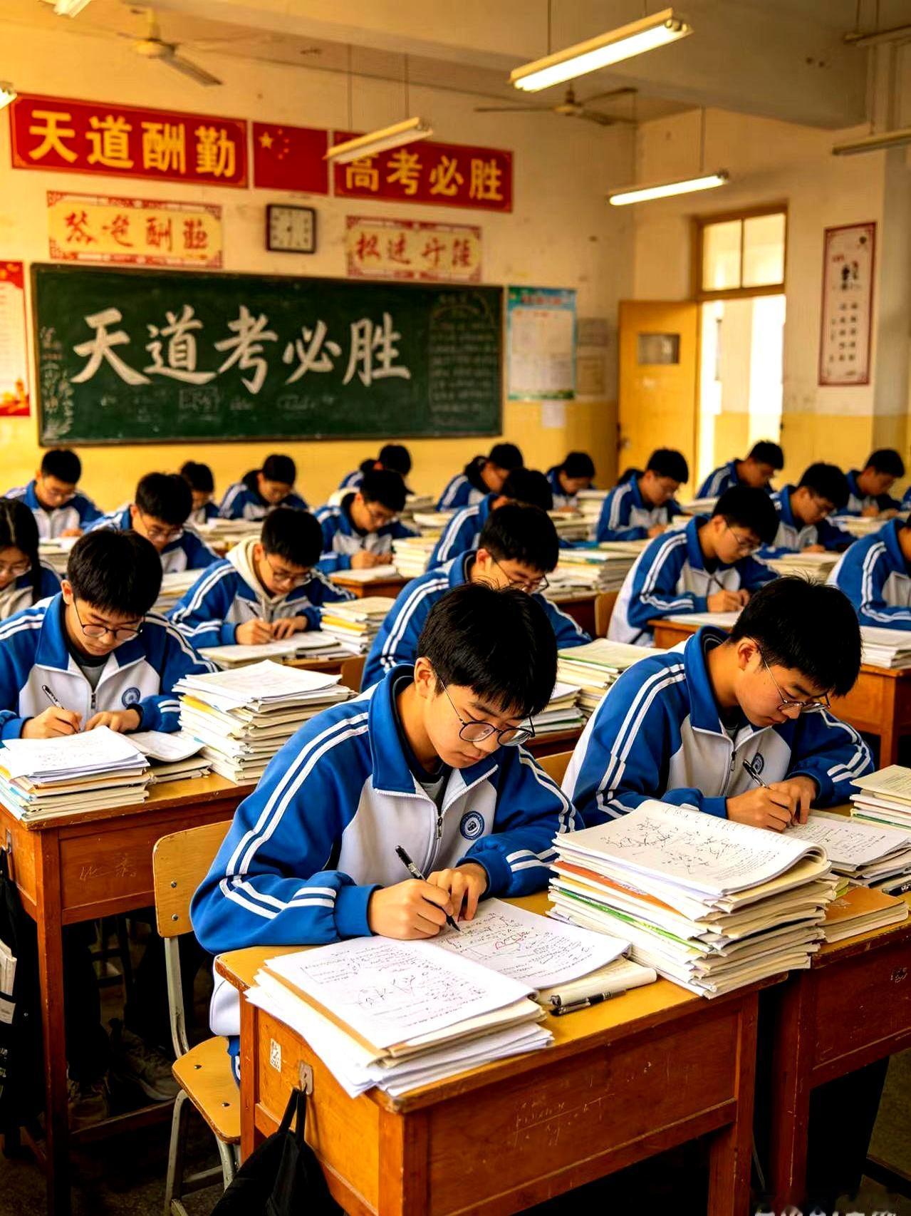 深夜自习室里，他一句话把气氛点醒：高一只有五百出头时，先别跟数理硬碰，先把英语拉