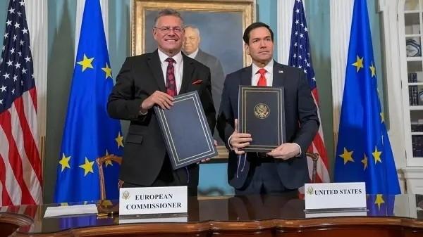 针对稀土，美国和欧洲又有新的动作。4月24日，美欧签署了一项名为“关键矿产战略伙