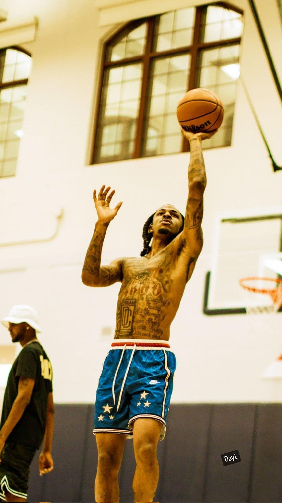 💙💙莫兰特更新Ins，“Day 1”！#训练不停歇# ​​​