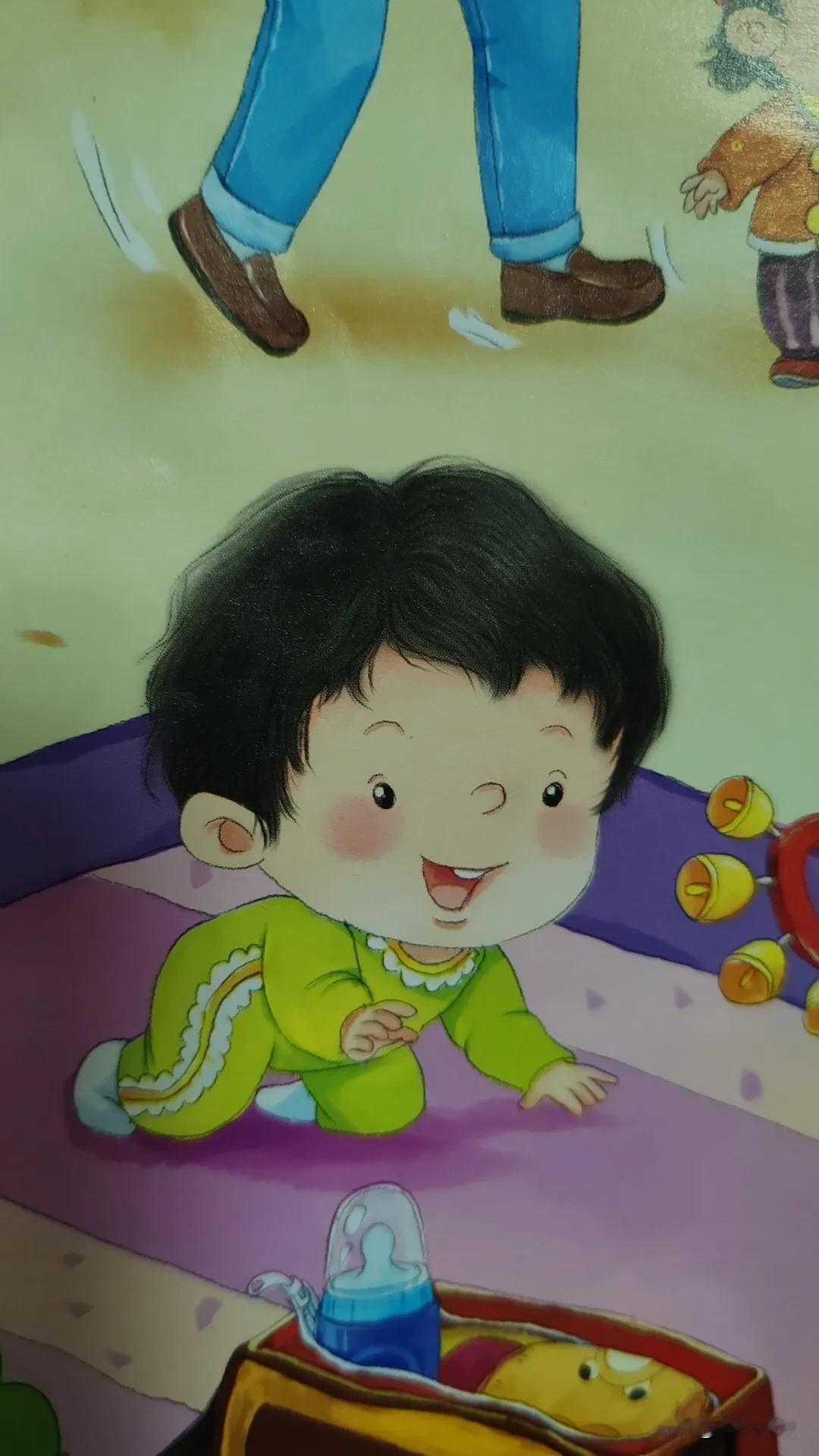 儿子对爸爸说：“爸爸，外面有个老伯伯好可怜呀，一直在外面发出惨叫呢。爸爸，你能给
