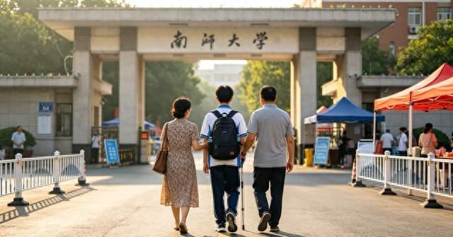 从黑暗里走出来！郭斌赴长春大学报到，721分全国第一，