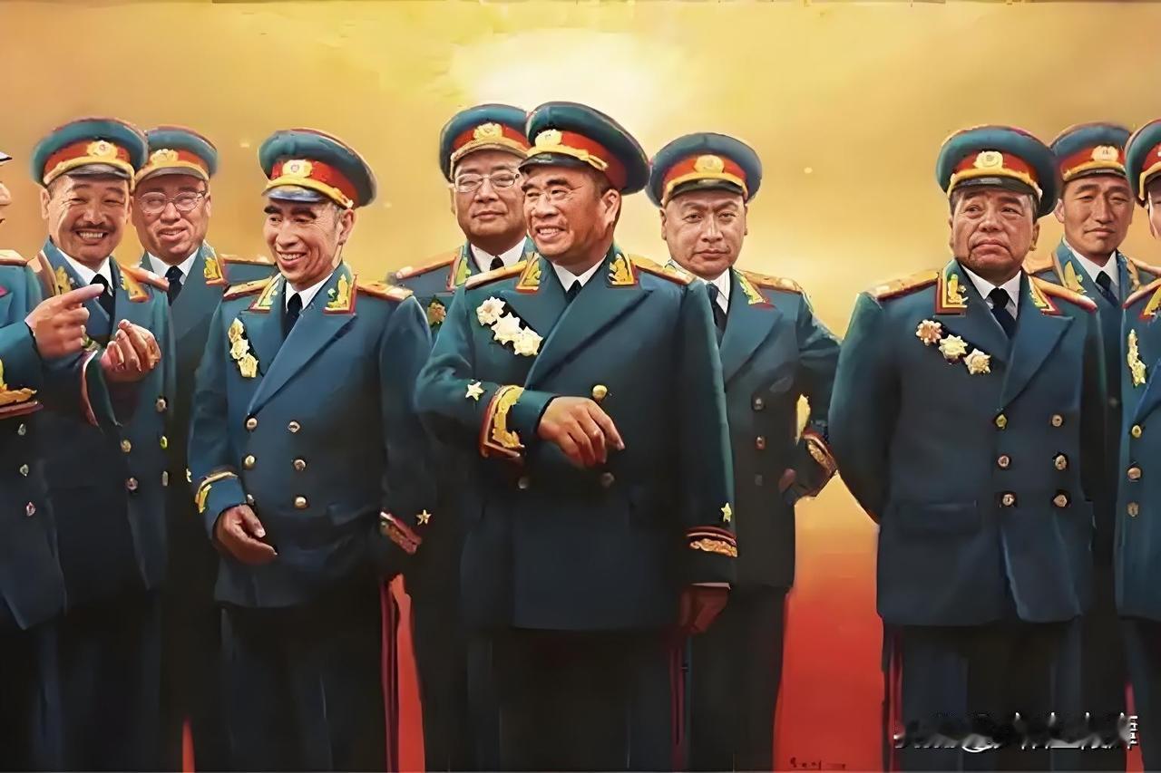 元帅排序，原则看现职，细分看贡献。
十大元帅，按现职分，可分为中央（政治局委员）