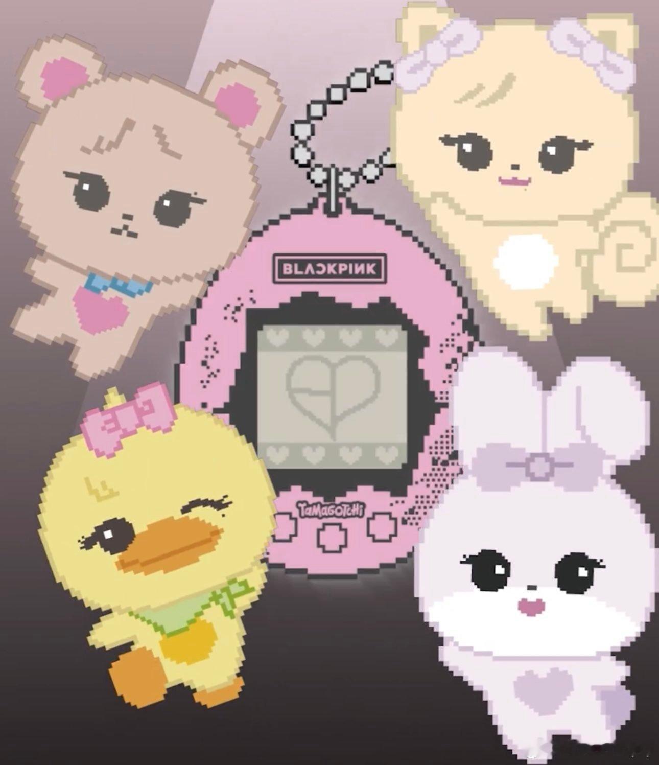 BLACKPINK × Tamagotchi：可玩角色正式公开 