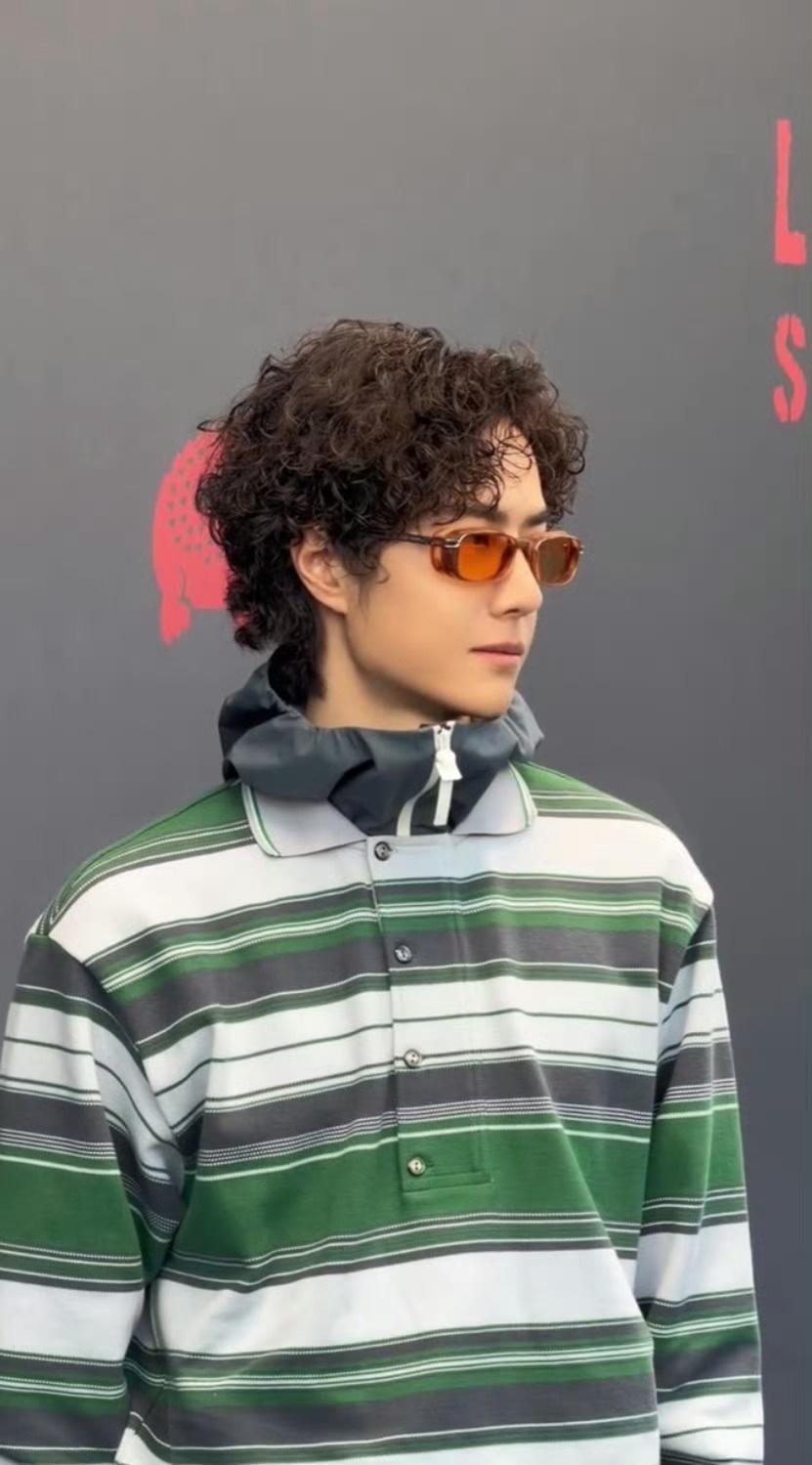 王一博王一博巴黎时装周王一博lacoste2026秋冬巴黎时装秀王一博Lacos