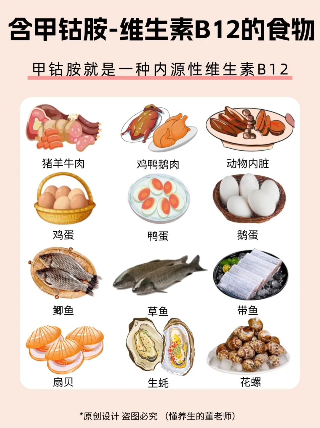 腰酸背痛？缺乏维生素B12的表现！💔