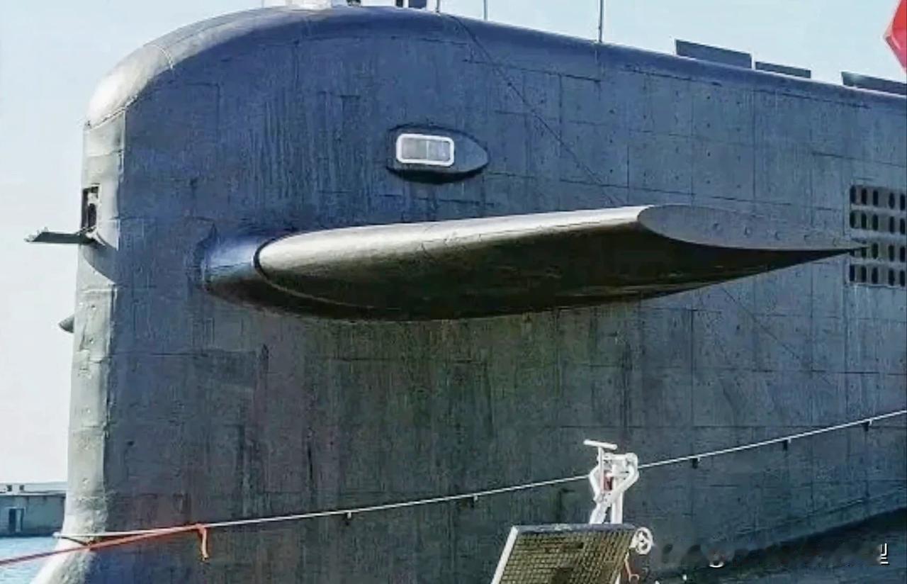 官宣094和039C图片，这些大黑鱼的消声瓦涂层光滑流畅，简直密丝合缝，远航归来