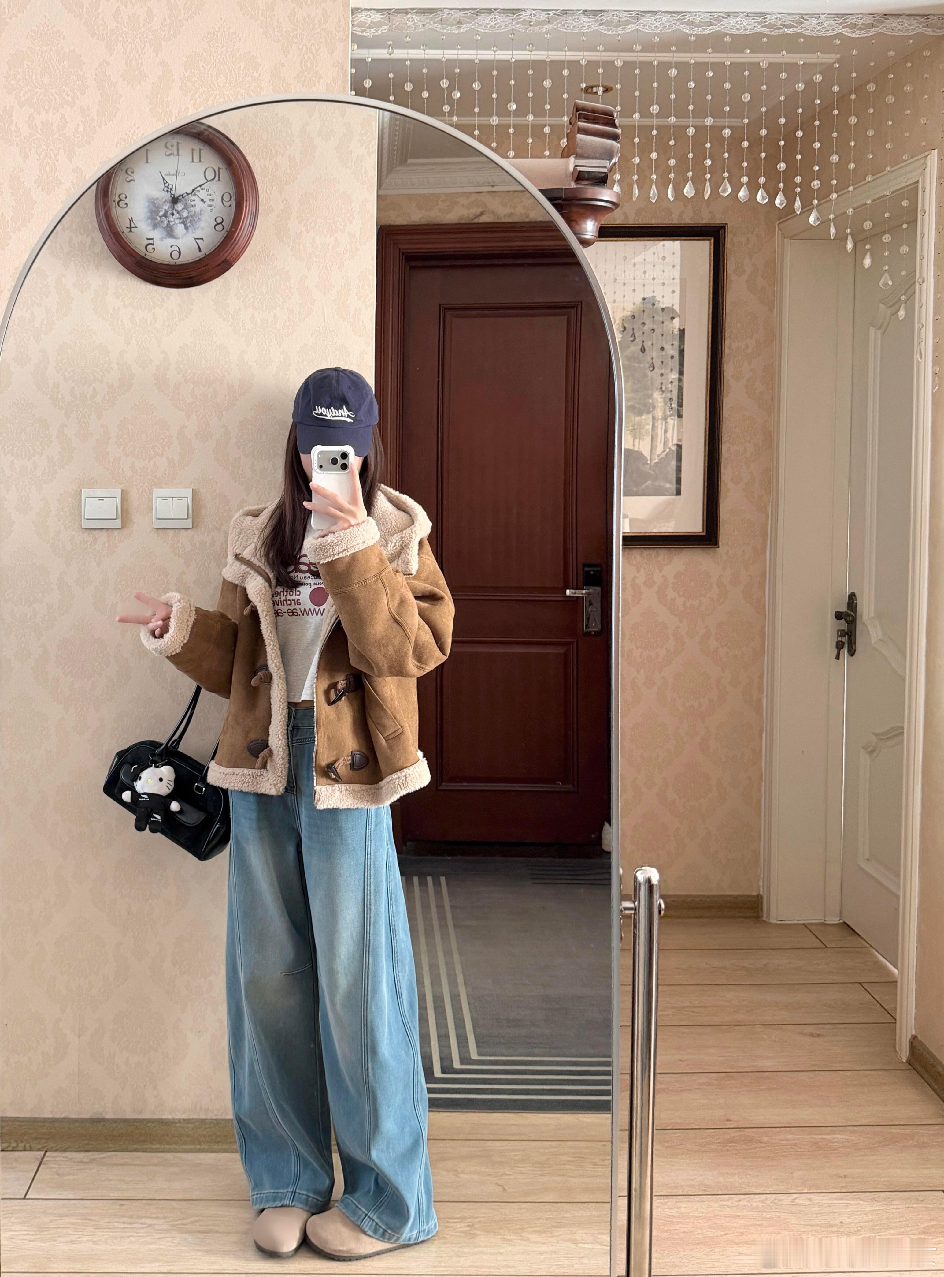 不定义穿搭如果秋冬有颜色秋冬甜酷松弛感穿搭！暖乎乎又随性的冬日模板～宝子们！这套