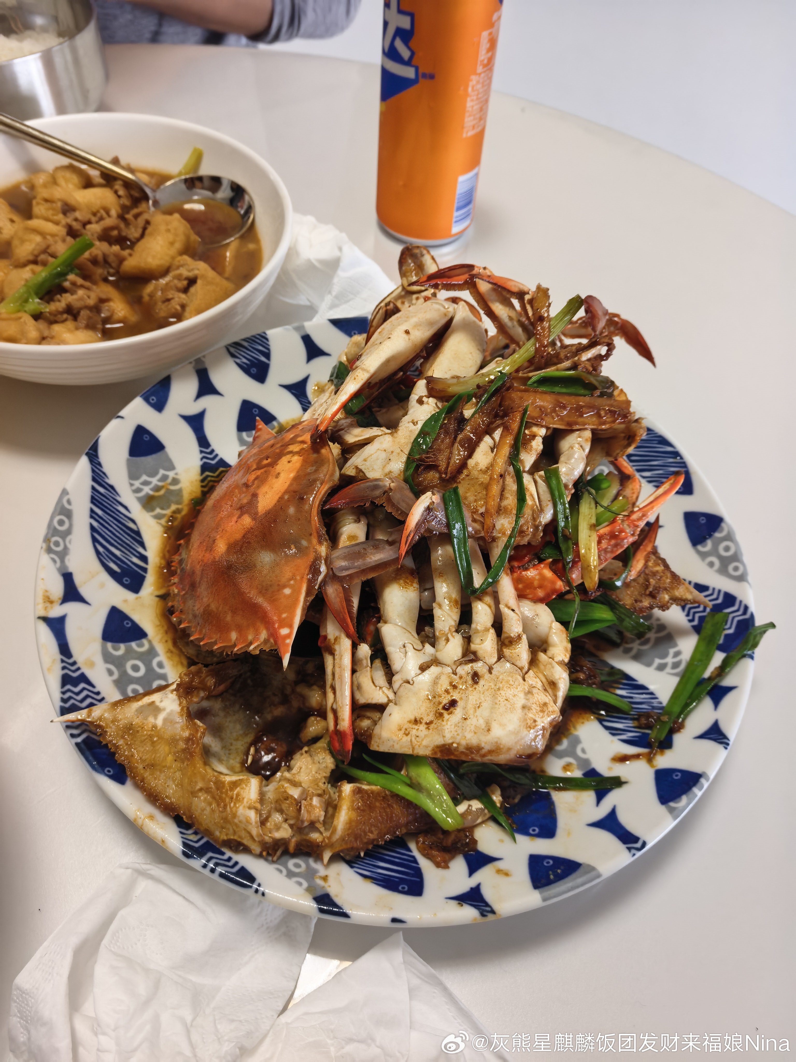 梭子蟹的季节到啦[心]午饭要积极[超话] ​​​