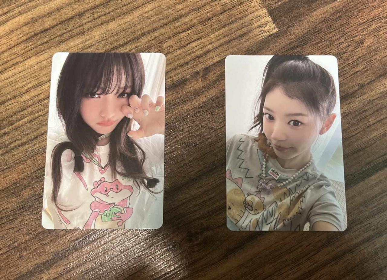 新的illit小卡😙😙抽到了我的moka💕💕
illitillit回归 