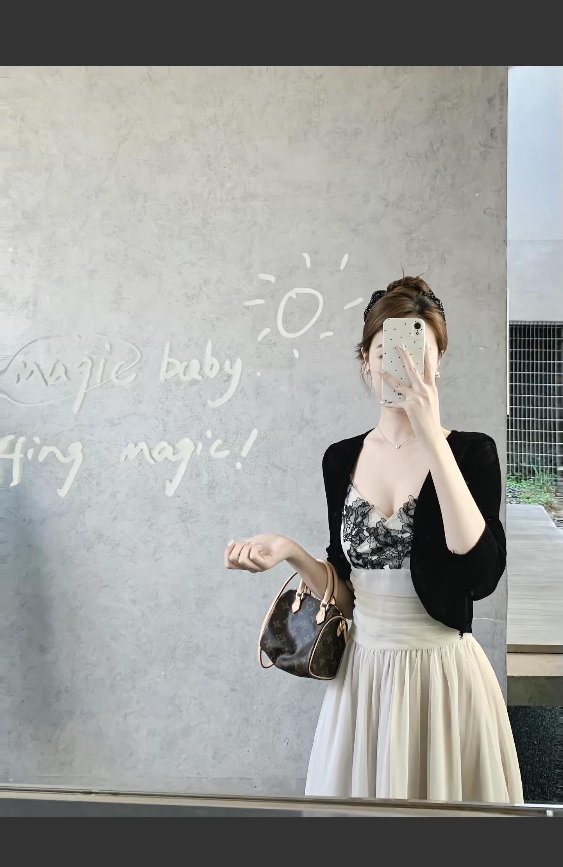 优雅气质穿搭，RISOCIAL咖啡馆打卡👗👠✨