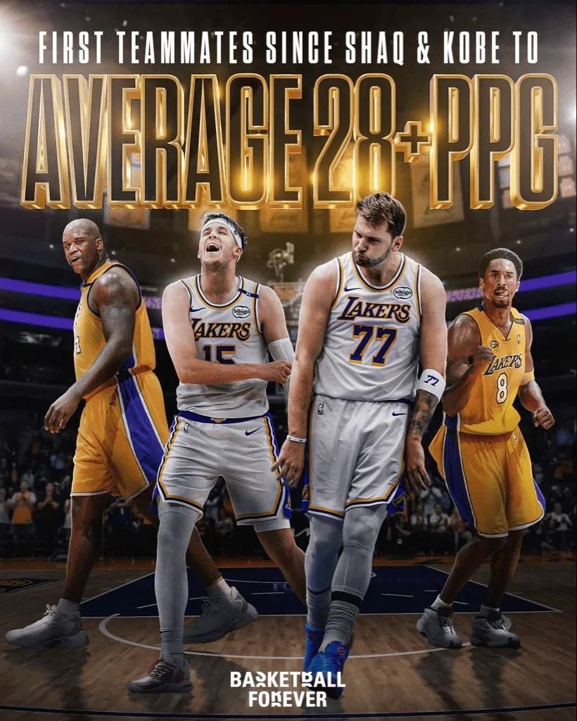 数据还挺有“欺骗性”的！
只看数据的话，东契奇和里夫斯，一个场均35分，一个场均