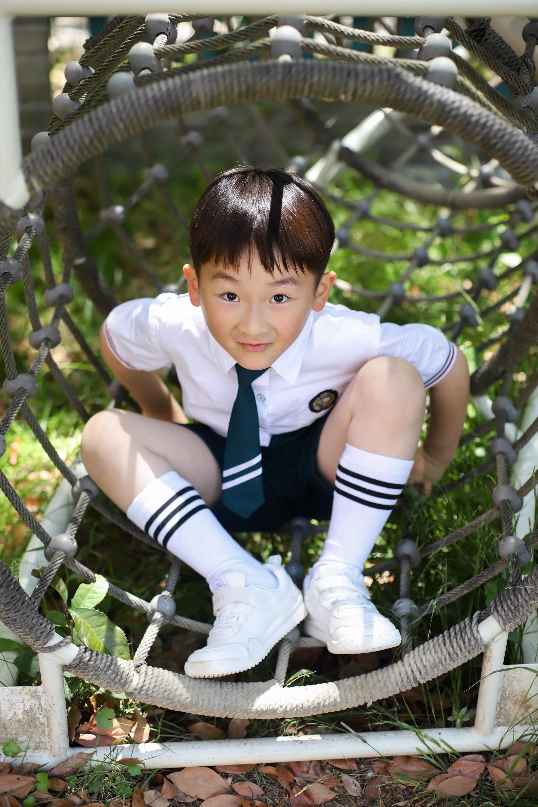 领带一戴，就是酷boy～大班毕业照❤️