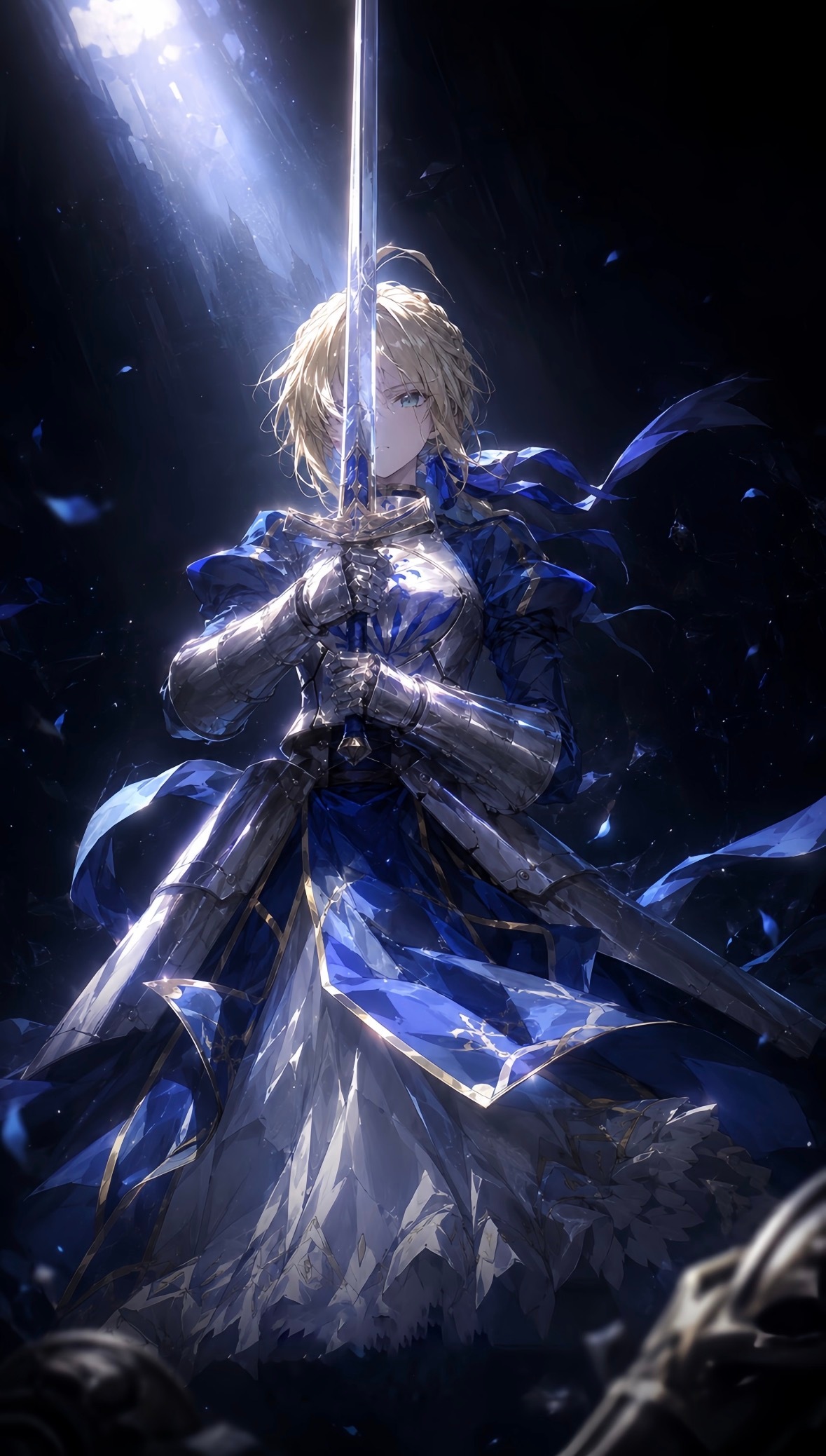 吾王剑锋所指，皆吾心之所向🗡️saber壁纸动漫仲夏狂欢季盛夏壁纸大放送fat