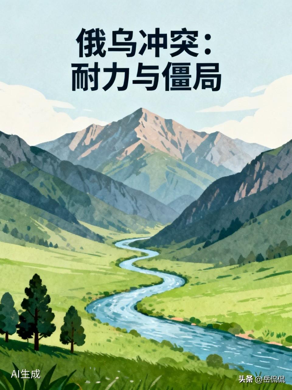 俄乌冲突鏖战四年，早已脱离短期决战轨道，如今拼的不是单场战役输赢，而是三方耐力：