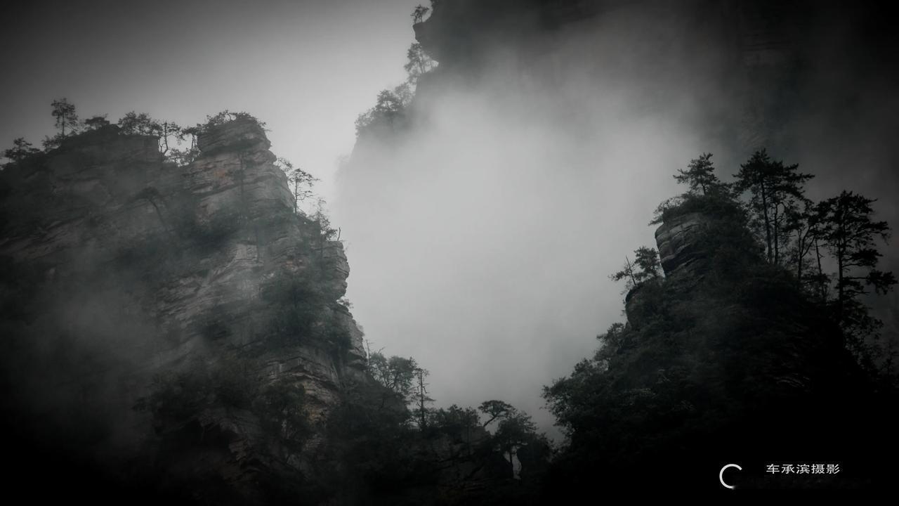 仙境般的云海与奇峰，仿佛置身于梦幻世界——湖南张家界