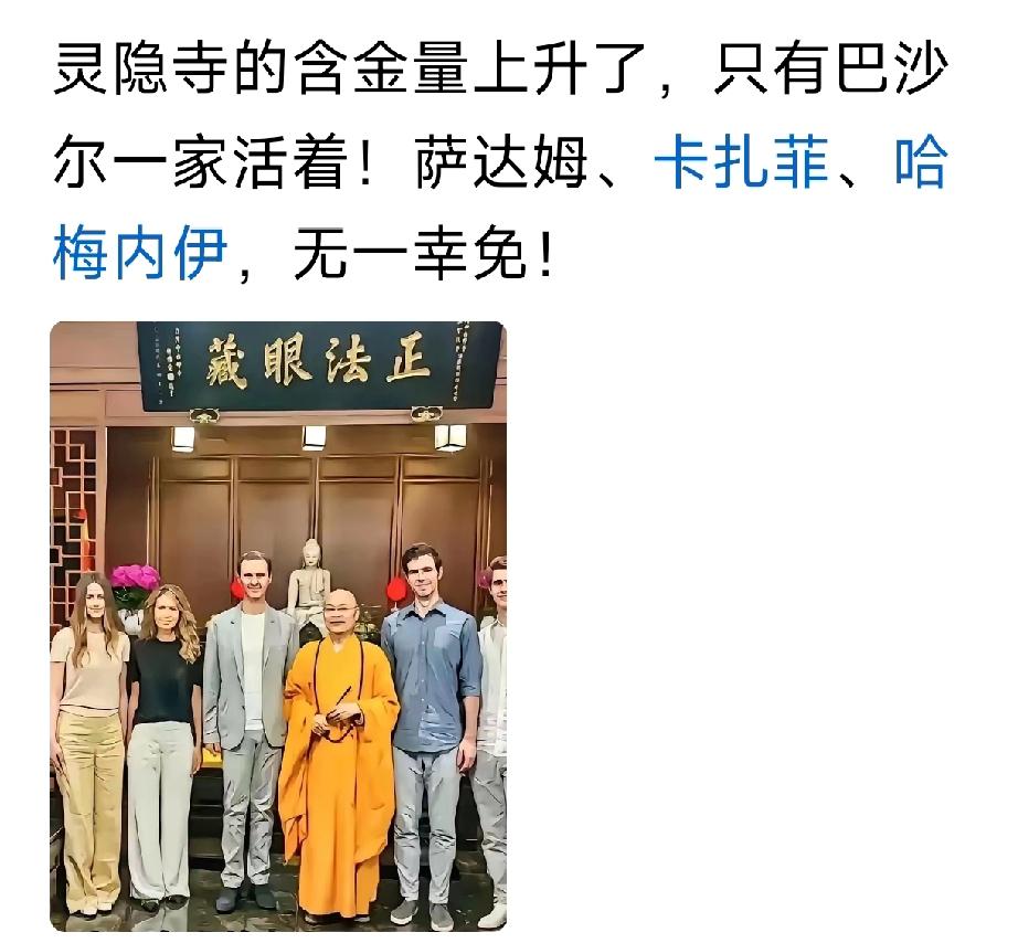 2024年12月阿萨德逃离叙利亚
大家当时都说不灵
现在看起来还是很灵的[灵光一