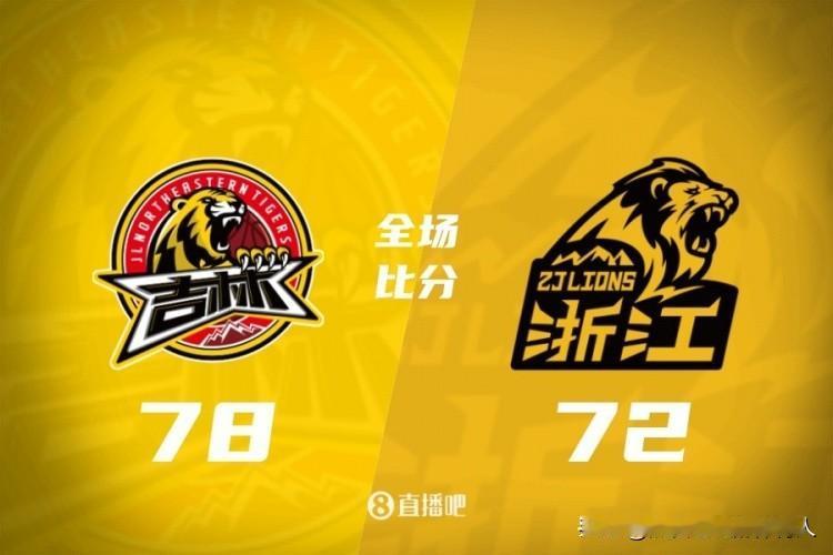 CBA常规赛继续进行，吉林主场78:72爆冷击败榜首广厦，吉林队外援威尔逊今天状