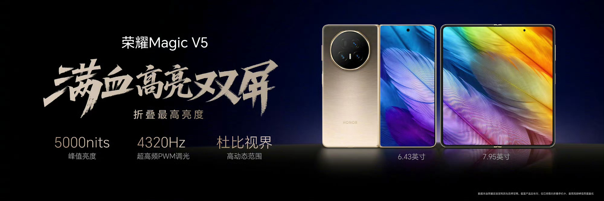 荣耀MagicV5满血真旗舰很轻很薄很智能，还有长焦，真的很不错 ​​​