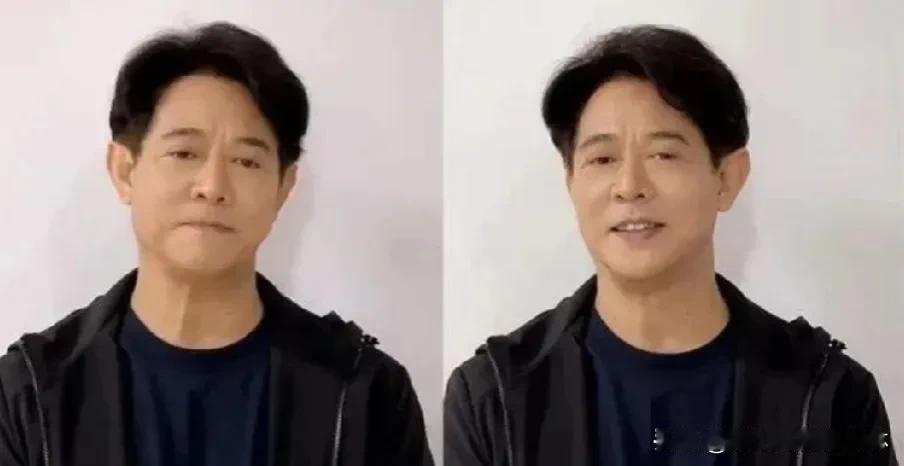 59岁的李连杰近照曝光，看起来仿佛经过了整容手术！在美颜镜头下，他身穿卫衣，为向